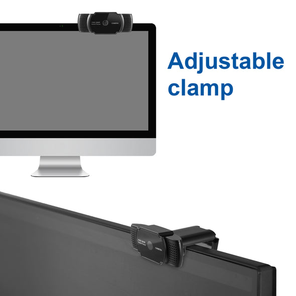 1080P Webcam Full HD Auto Focus 5MP Camera with Mic