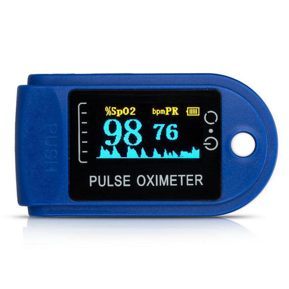 Finger Pulse Oximeter Heart Rate SPO2 Blood Oxygen Meter Monitor