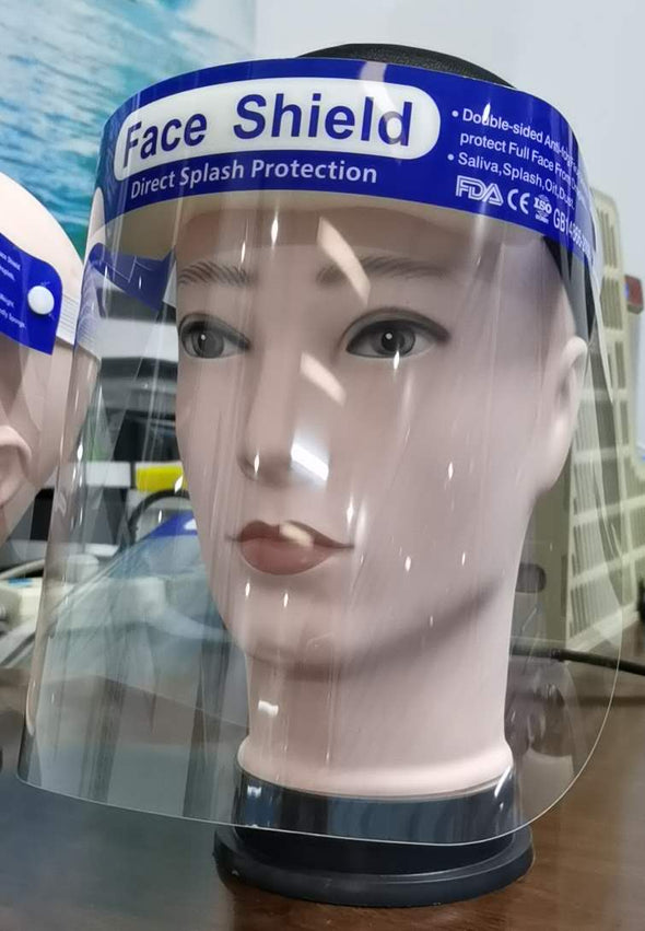 Full Face Shield Adjustable Mask With Clear Flip-Up Visor Medical CE FDA REGISTERED