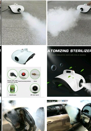 Portable Atomic Sanitizer Fogging Disinfection Machine for Car Home Office