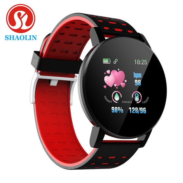 SHAOLIN Smart Bracelet Heart Rate Smart Watch Man Wristband Sports Watches Band Waterproof Smartwatch Android With Alarm Clock