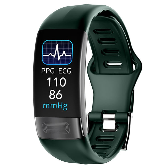 ECG+PPG Smart Bracelet Body Temperature Blood Pressure Monitor Wirstbands Pedometer Waterproof Fitness Traker Sport Smart Band