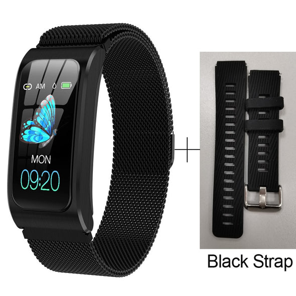 Smart Bracelet Men Women Heart Rate Sports Band Blood Pressure Fitness Tracker Waterproof Color Activity Android IOS Wristwatch