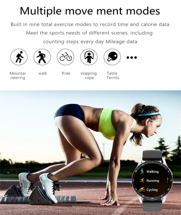 Original New Smart Watch TWS Bluetooth Headset 2 in 1 Men Sports Fitness Tracker IP67 Waterproof Women Heart Rate Health Monitor
