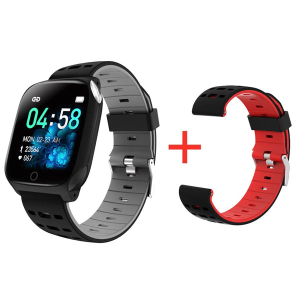 New F16 Smart Bracelet ECG+PPG Pedometer Alarm clock Smart Watch Men Heart Rate Blood Pressure Waterproof Smart Wristband/band