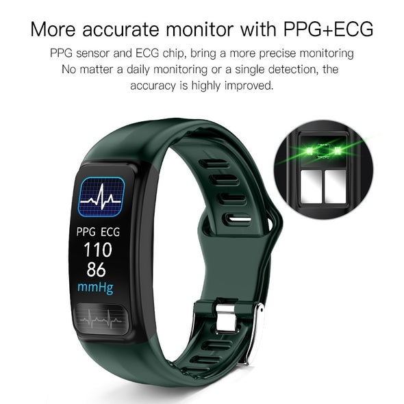 2023 EKG PPG Spo2 Smart Bracelet Watch Medical Health ECC Fitness Tracker for Men Women Calorie Blood Pressure Smartwatch