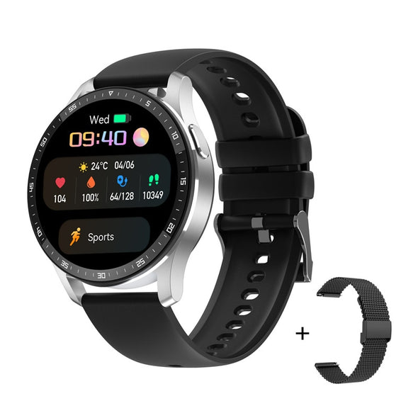 Original New Smart Watch TWS Bluetooth Headset 2 in 1 Men Sports Fitness Tracker IP67 Waterproof Women Heart Rate Health Monitor