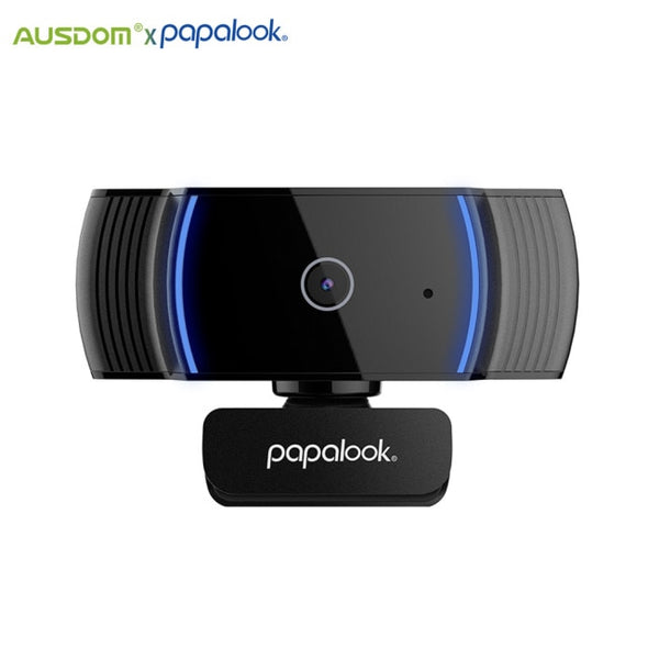 HD 1080P Webcam, PAPALOOK AF925 Autofocus Web Camera With Microphone 5-layer Glass Len, USB Plug Webcam For Computer Mac Laptop